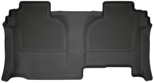 Chevrolet Silverado 2500HD Floor Mats - Rear - Husky Liners - WeatherBeater - Black - `20-`24